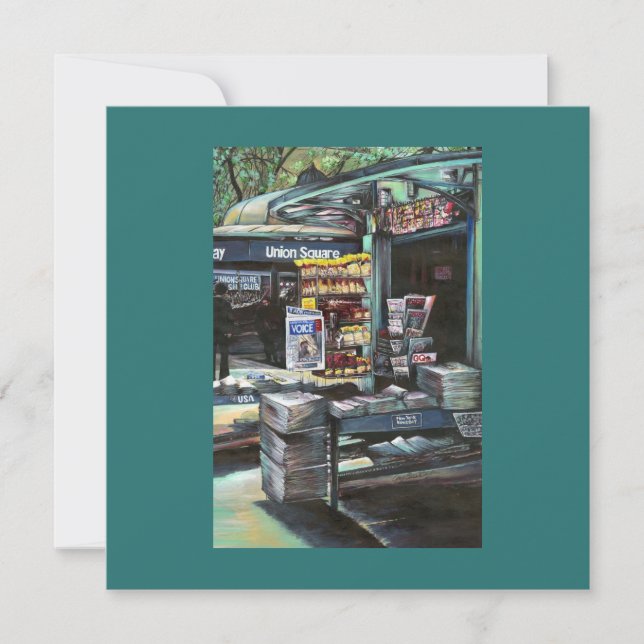 Chrysocolia Morgon, Union Square, NYC (Framsida)