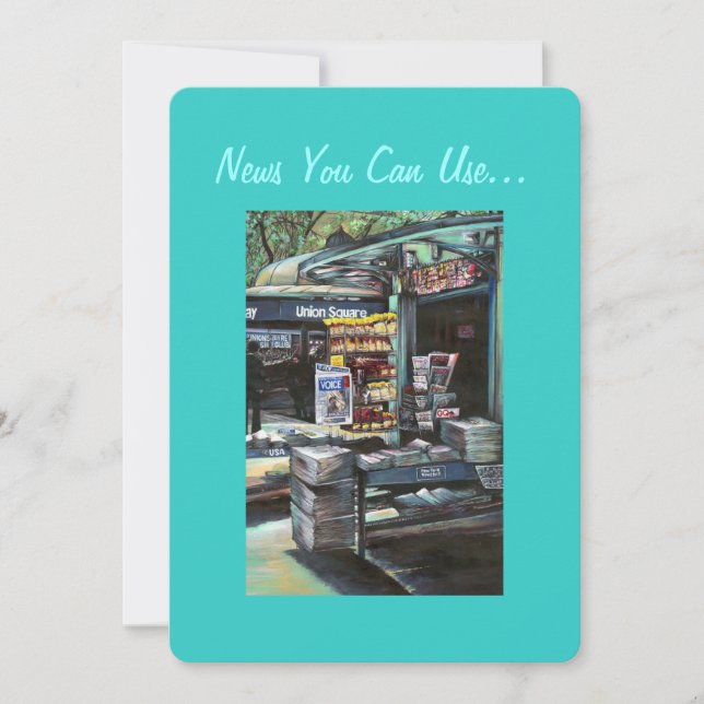 Chrysocolia Morgon, Union Square, NYC (Framsida)