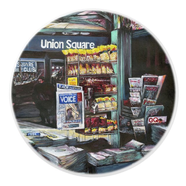 Chrysocolia Morning, Union Square, NYC Knopp (Framsidan)