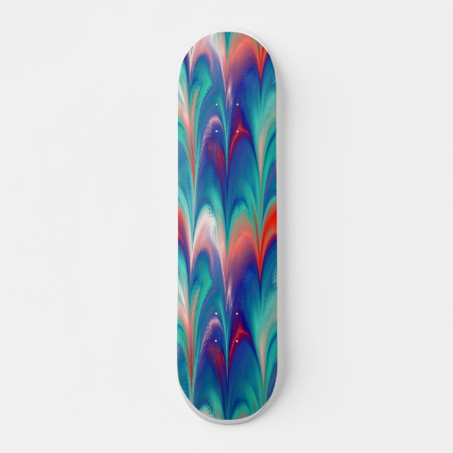 Chrystal Marble 2 Skateboard Bräda 19,5 Cm (Framsida)