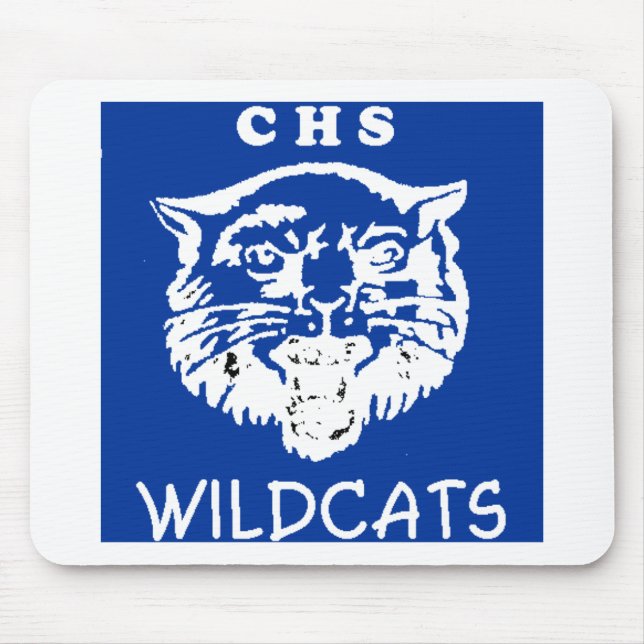 CHS-vildkatt Mousepad Musmatta (Framsidan)