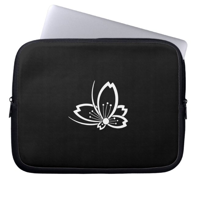Chū kage sakura tobi chō laptop fodral (Framsidan)
