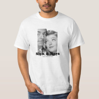 CHU Nick och Nora vitutslagsplats 1 T-shirt