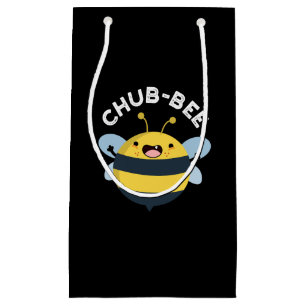 Chub-bee Funny Knubbig Bee Pun Mörk BG
