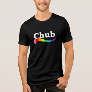 CHUB Gay kropps typ Stor och vacker Pride månad T Shirt