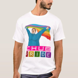 CHUB PRIDE, HBTQ+ Gay Pride T Shirt