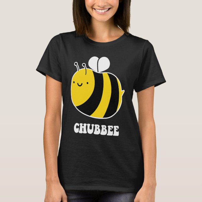 CHUBBEE Bee   For Women Bumble Bee T Shirt (Framsida)