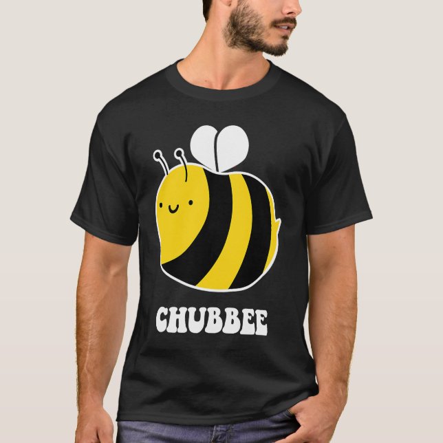 CHUBBEE Bee   For Women Bumble Bee T Shirt (Framsida)