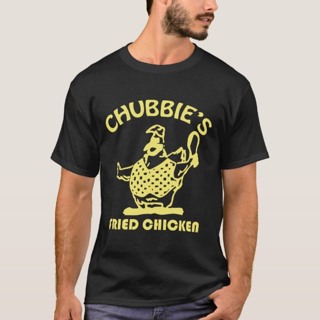 Chubbie s Fried Chicken T Shirt (Framsida)