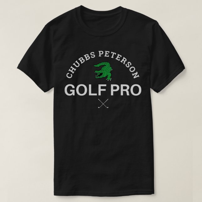 Chubbs Peterson Golf Pro T Shirt (Design framsida)