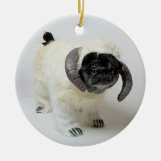 Chubbs som den Wampug julen smyckar Julgransprydnad Keramik