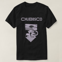 Chubbsco lila kornig tempel t shirt