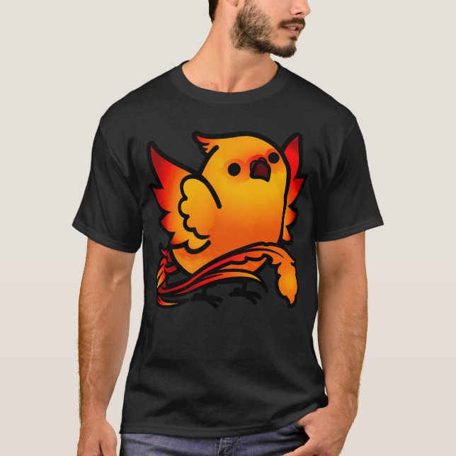 Chubby Phoenix T Shirt (Framsida)