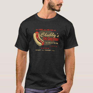 Chubbys Chili Hund Depot - Tucker och Dale T Shirt