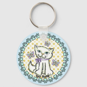 Chubs the Cat Nyckelring