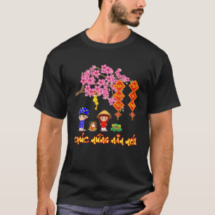 Chuc Mung Nam Moi 2021 Lycklig vietnamesisk Lunar  T Shirt
