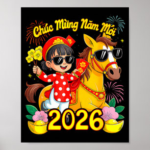 Chuc Mung Nam Moi vietnamesiska lunnya nyår Tet 20 Poster