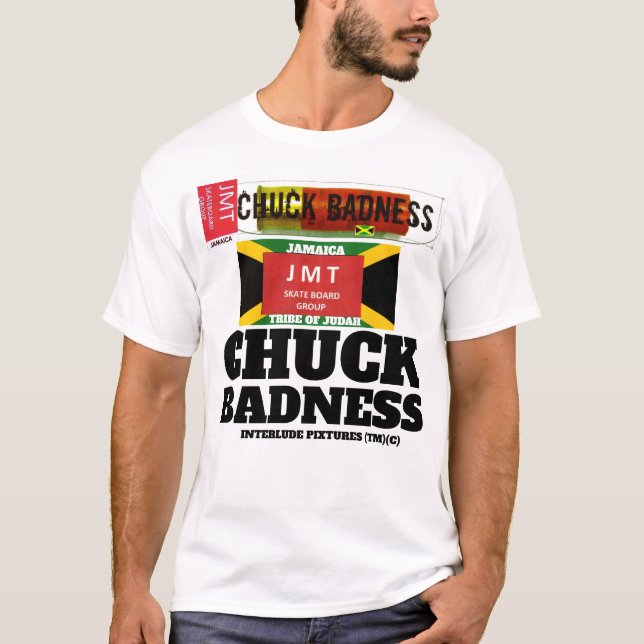 CHUCK BADNESS. Interlude Pix Manar Basic T-Shirt (Framsida)