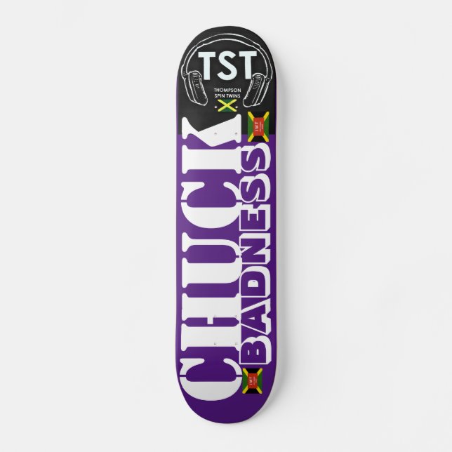CHUCK BADNESS Skateboard (Framsida)