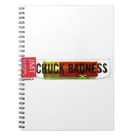 CHUCK BADNESS /TST Merchandise Anteckningsbok