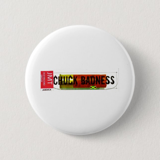 CHUCK BADNESS /TST Merchandise Knapp (Framsida)
