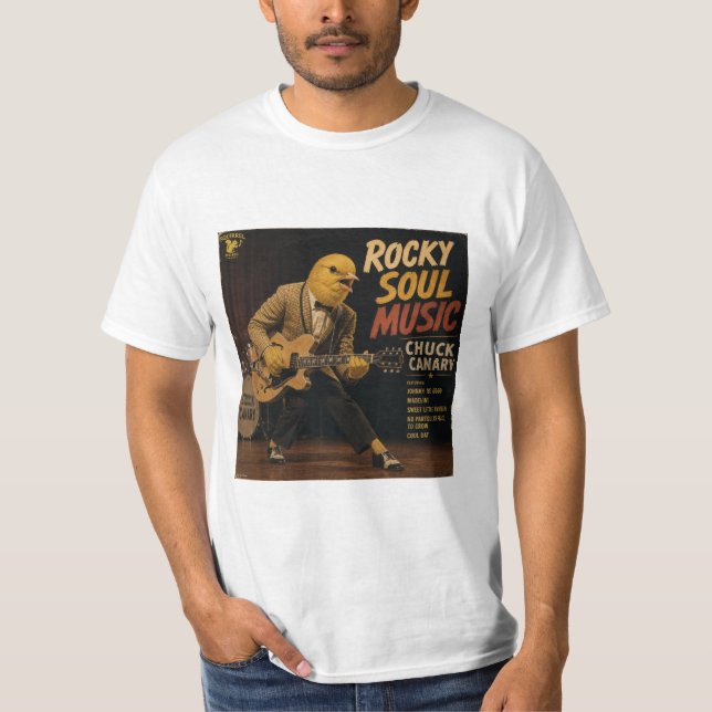 Chuck Canary Album: en Parodi T Shirt (Framsida)