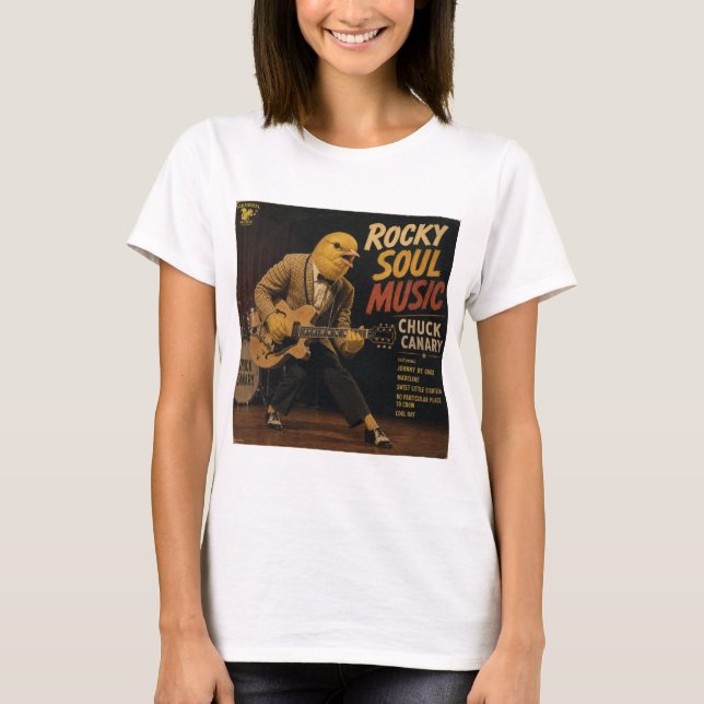 Chuck Canary Album: en Parodi T Shirt (Framsida)