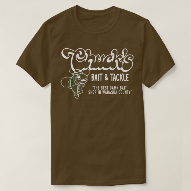 Chuckar Bait Shop T Shirt (Design framsida)