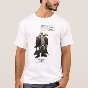 Chuckcitationsteckenskjorta: Tweeting T Shirt