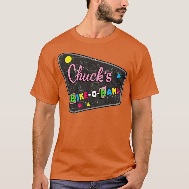 Chuckens Bike-O-Rama T Shirt (Framsida)