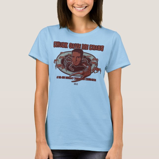 ChuckGaveMeCrabs Razorback-Tank T-shirt (Framsida)