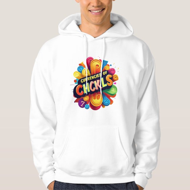"Chuckle Riks" Hoodie (Framsida)