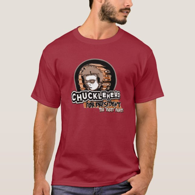 Chucklehead skapar en flyttning… t-shirt (Framsida)
