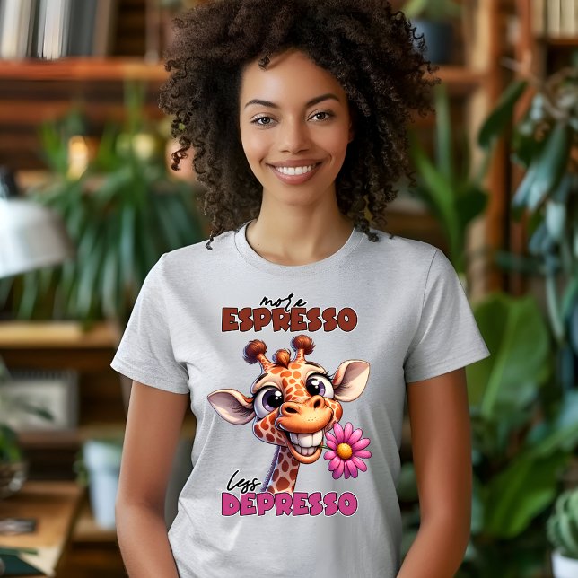 Chuckling Giraffe: The Funny Giraffe T-Shirt (Skapare uppladdad)