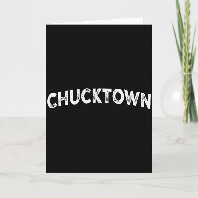 Chucktown  kort (Framsida)