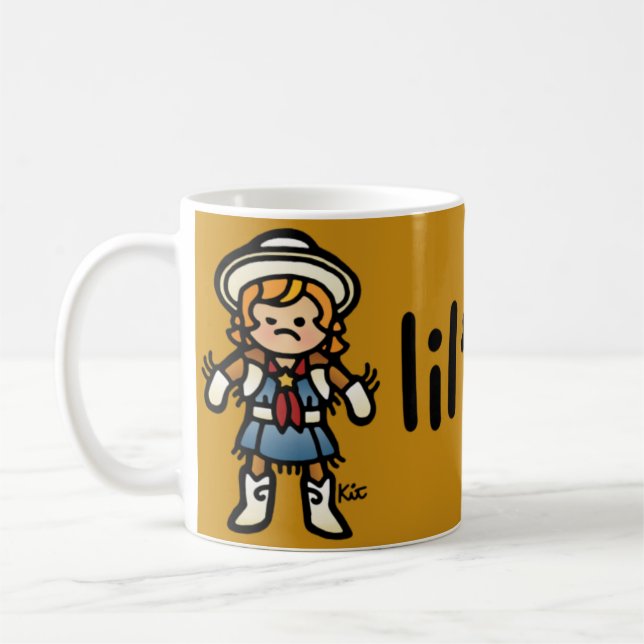 chuckvagnkaffe kaffemugg (Vänster)