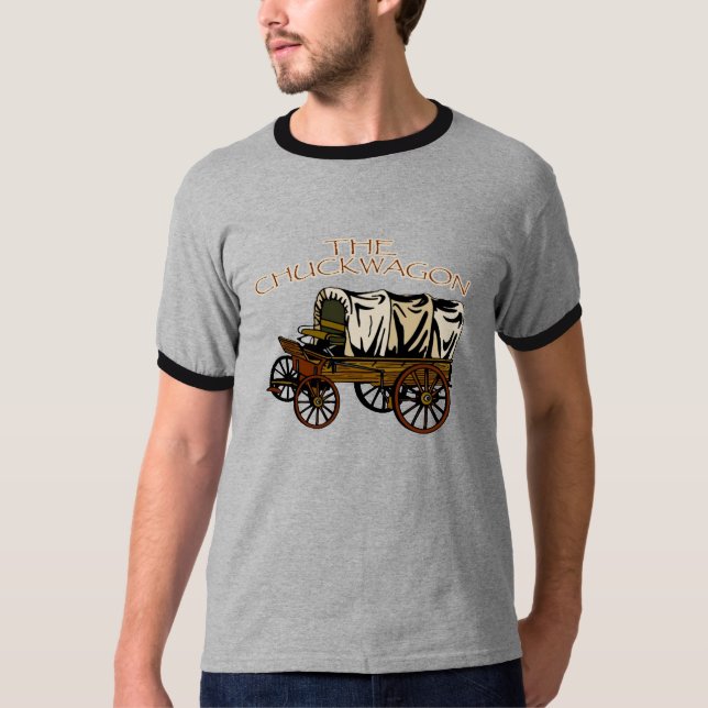 chuckwagonT-tröja Tee Shirt (Framsida)