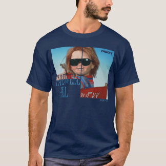 Chucky Farväl Pal Solglasögon Retro Skräck vän T Shirt