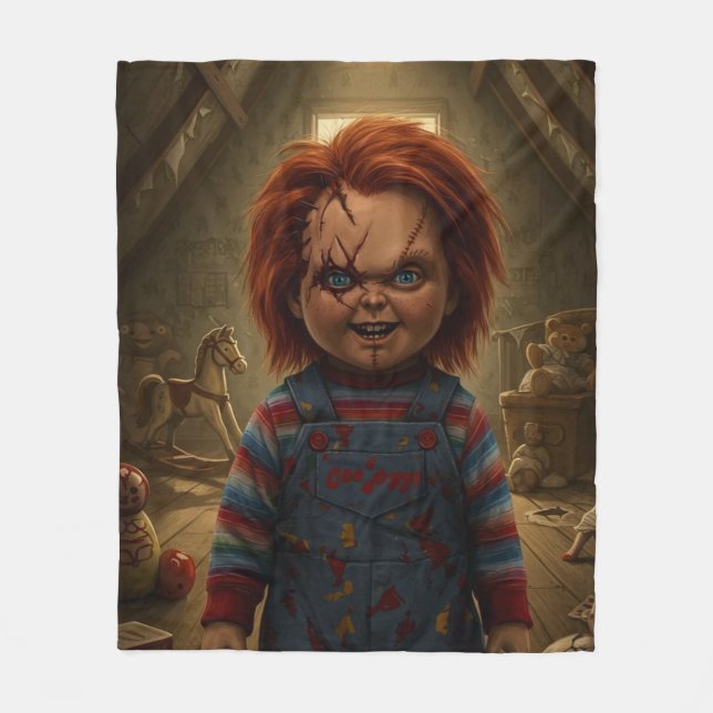 chucky fleecefilt (Framsidan)