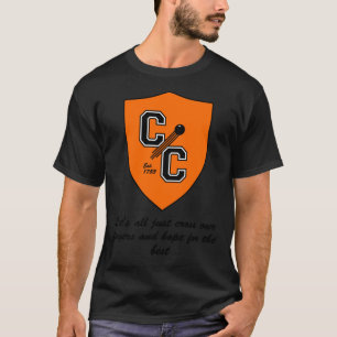 Chudley Cannons Logotyp med Motto T Shirt