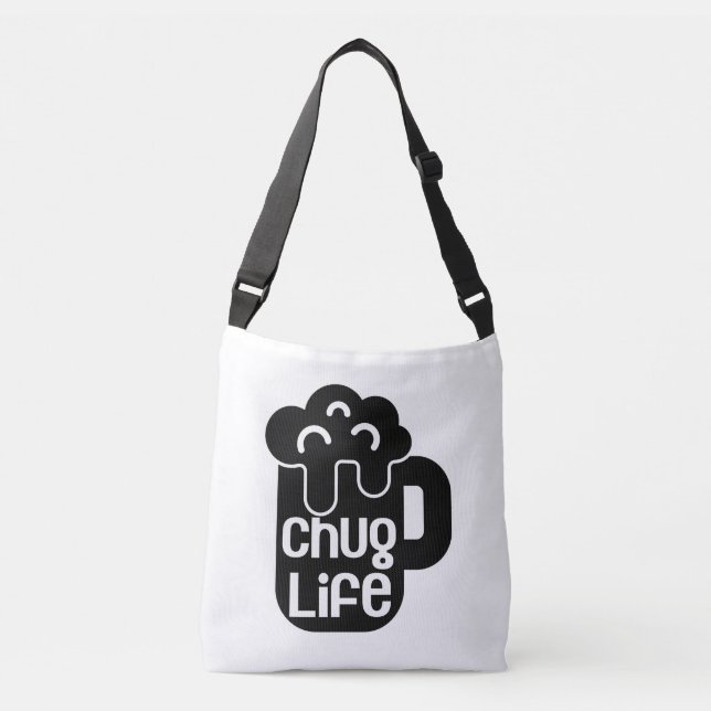 CHUG LIFE Foamy Mugg Axelväska (Framsida)
