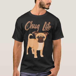 Chug Life Rolig hund Cute Chugs T Shirt