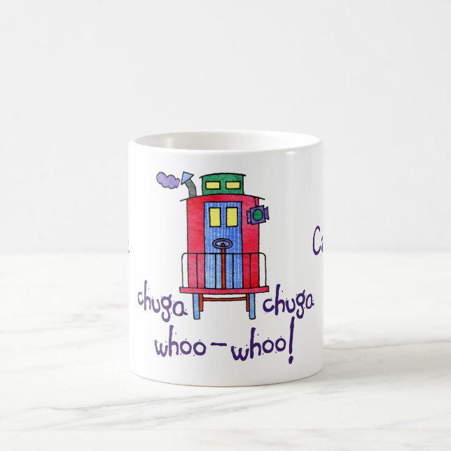 Chuga Chuga Caboose Kaffemugg (Center)