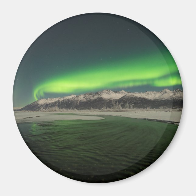 Chugach Aurora Magnet (Framsidan)
