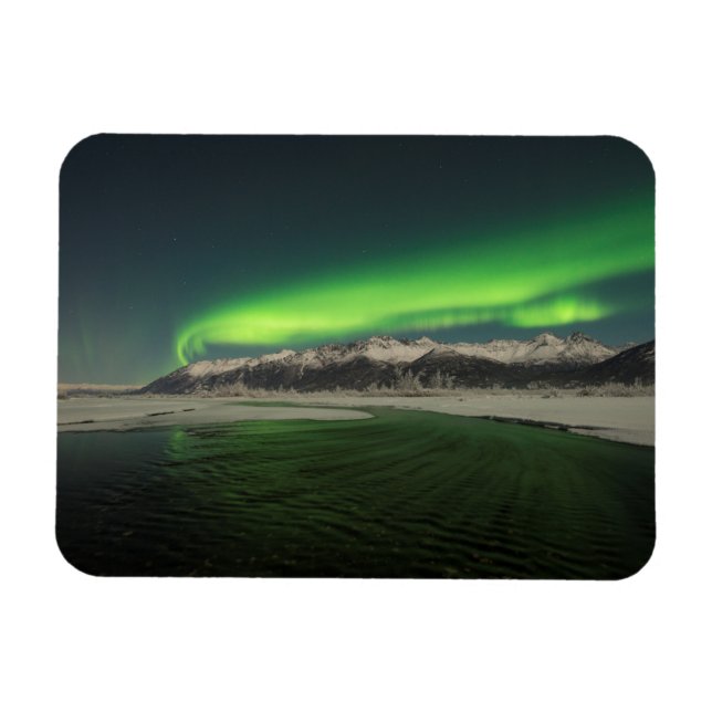 Chugach Aurora Magnet (Horisontell)
