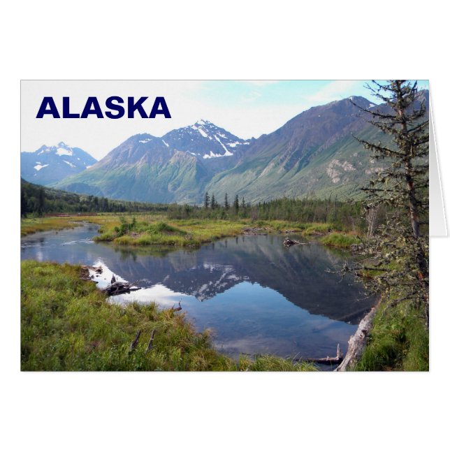 Chugach - Eagle River Hälsningskort (Framsidan Horizontal)