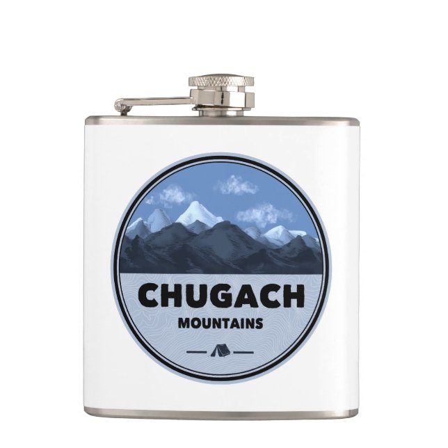 Chugach Mountains Alaska Camping Fickplunta (Framsidan)