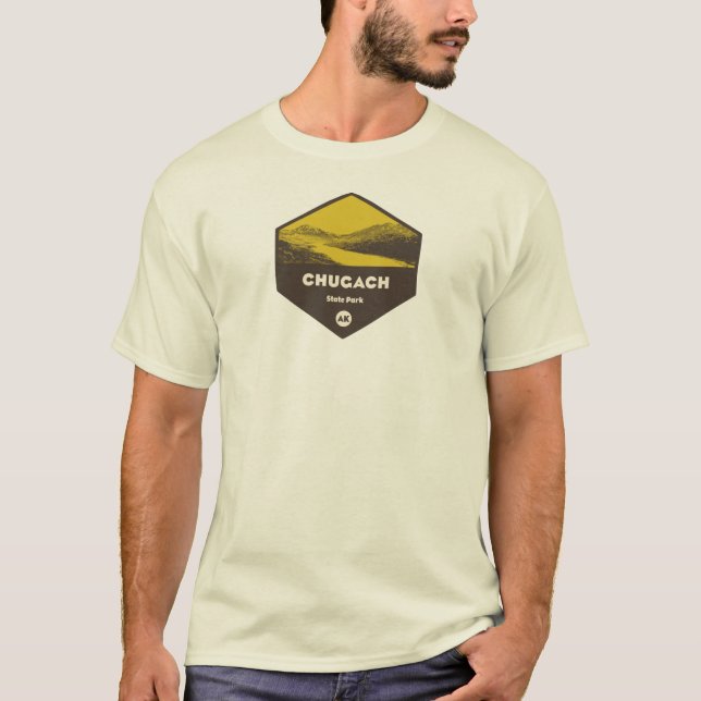Chugach State Park, Alaska T Shirt (Framsida)