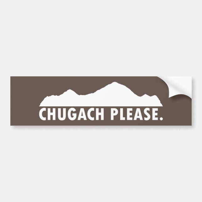 Chugach, tack bildekal (Framsidan)