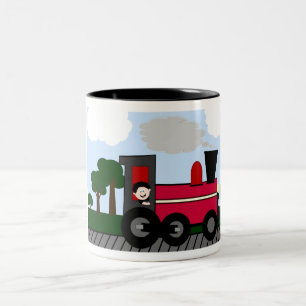 Chugga Choo Choo Två-Tonad Mugg